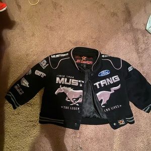 In design boys 2t Ford Mustang jacket